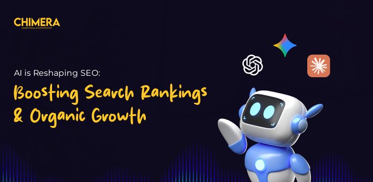 A professional woman in a red sweater working on a laptop at a desk, representing the strategic planning required for digital marketing success and brand growth.